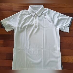 NWT Men's Under Armour white polo shirt sz XL